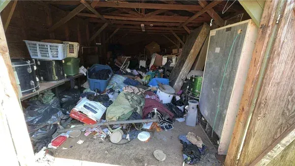 Storage cleanout before